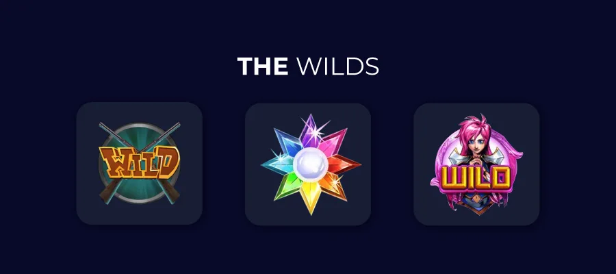 Slot game wild symbols