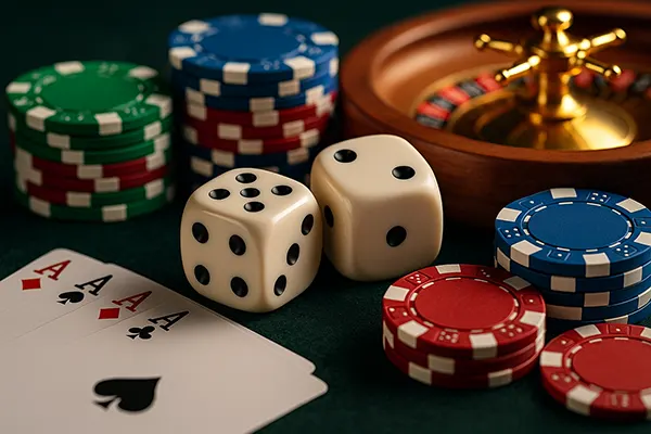 Dados e cartas